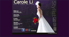 Desktop Screenshot of carolelimakeup.com